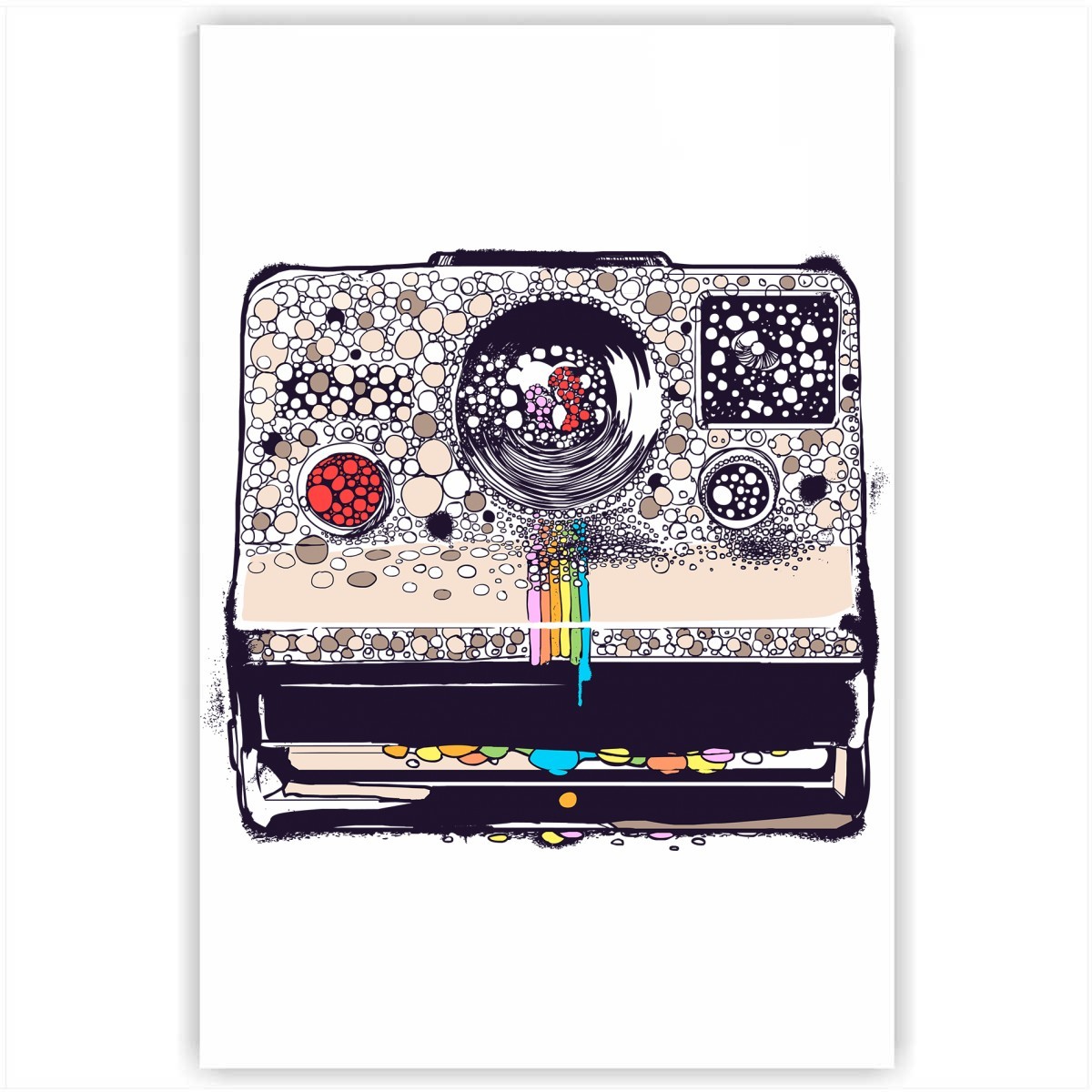 Холст с принтом - Polaroid