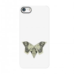Чехол для Apple iPhone с принтом - Денежная бабочка