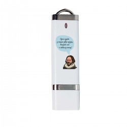 USB-накопитель с принтом - Цитата Шекспира