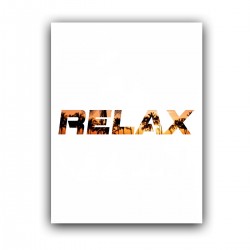 Холст с принтом - Relax 2 (30x40 cм)