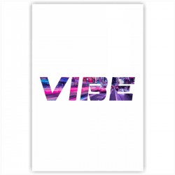 Холст с принтом - Vibe (20x30cм)
