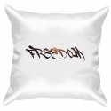 Подушка с принтом - Freedom