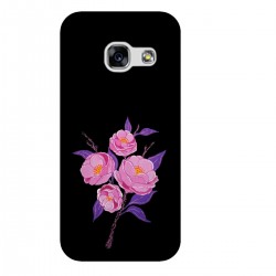 Чехол для Samsung с принтом - Ветка розовых роз
