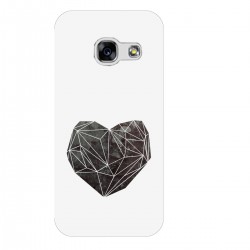 Чехол для Samsung с принтом - Геометрическое сердце