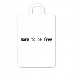 Брелок с принтом - Рожден, чтобы быть свободным 1