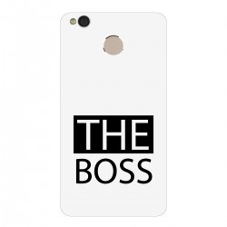 Чехол для Xiaomi с принтом - The boss - black