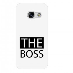 Чехол для Samsung с принтом - The boss - black