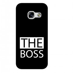 Чехол для Samsung с принтом - The boss - white