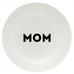 Тарелка с принтом - MOM 1