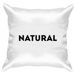 Подушка с принтом - Natural 1