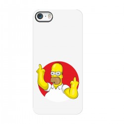 Чехол для Apple iPhone с принтом - Гомер Симпсон - цветной