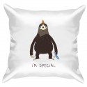 Подушка с принтом "I am special"