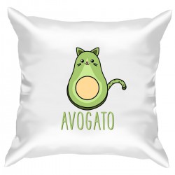 Подушка с принтом - Avogato