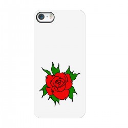 Чехол для Apple iPhone с принтом - Bright and Bold Rose