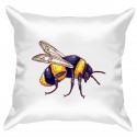 Подушка с принтом "Пчела"