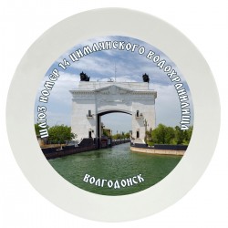 Тарелка с принтом - Волгодонск 2