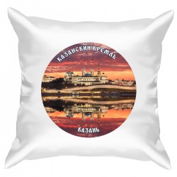 Подушка с принтом - Казань 2