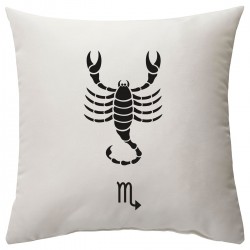 Подушка с принтом - Скорпион