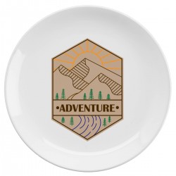 Тарелка с принтом - Adventure
