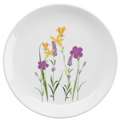Тарелка с принтом - Полевые цветы