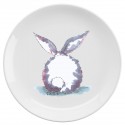 Тарелка с принтом - Пушистая попа кролика