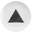 Тарелка керамическая с принтом - Фигура 1