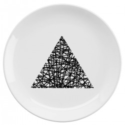 Тарелка керамическая с принтом - Фигура 3