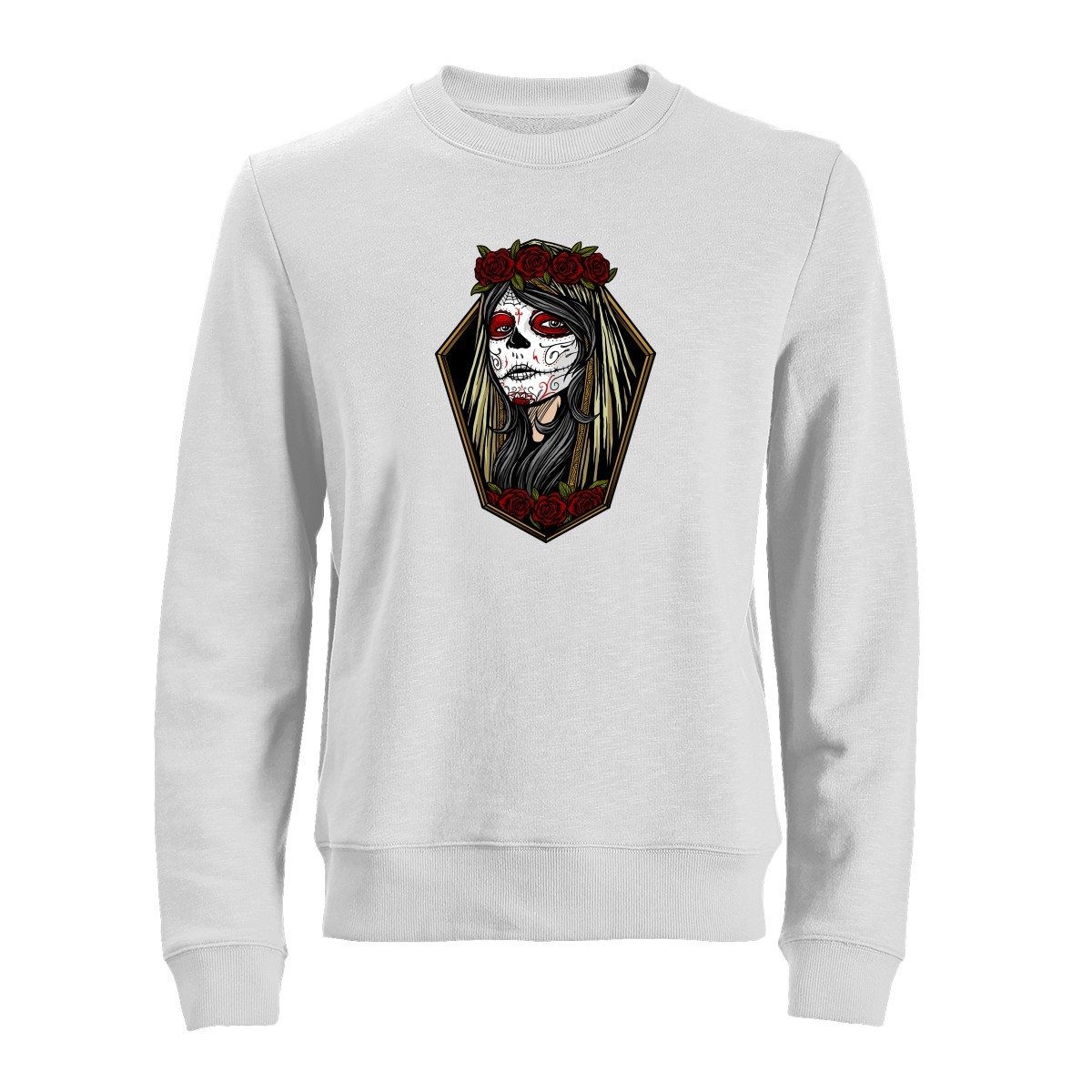 santa muerte sweater