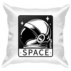 Подушка с принтом "Spaceman"