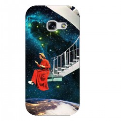Чехол для Samsung с принтом "Космическая лестница"