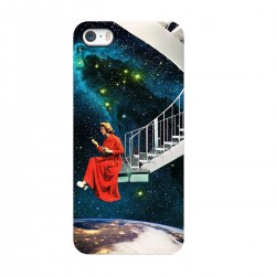 Чехол для Apple iPhone с принтом "Космическая лестница"