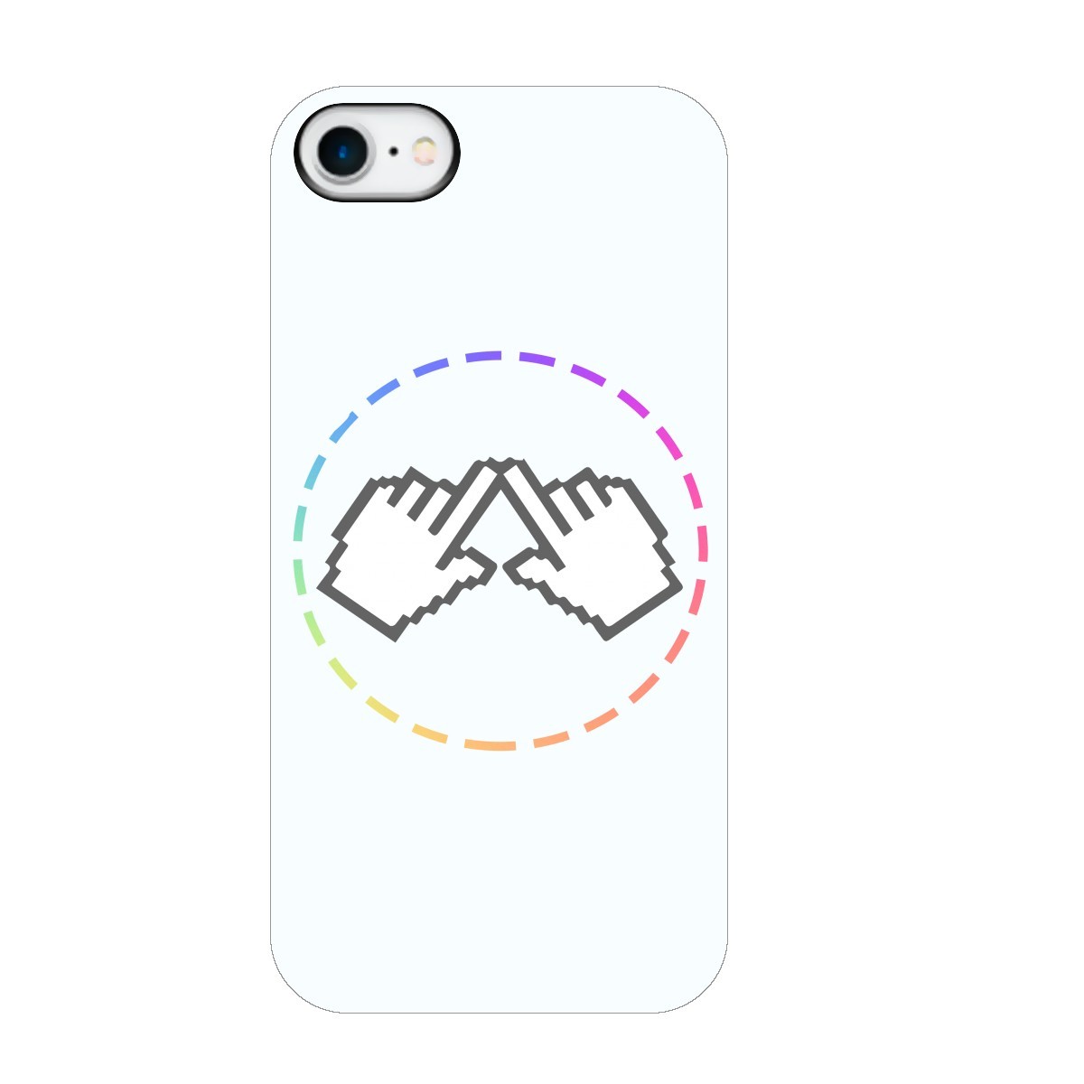 Чехол для Apple iPhone 8 с принтом - Логотип