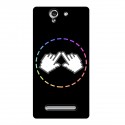 Чехол для Sony Xperia C3 с принтом - Логотип