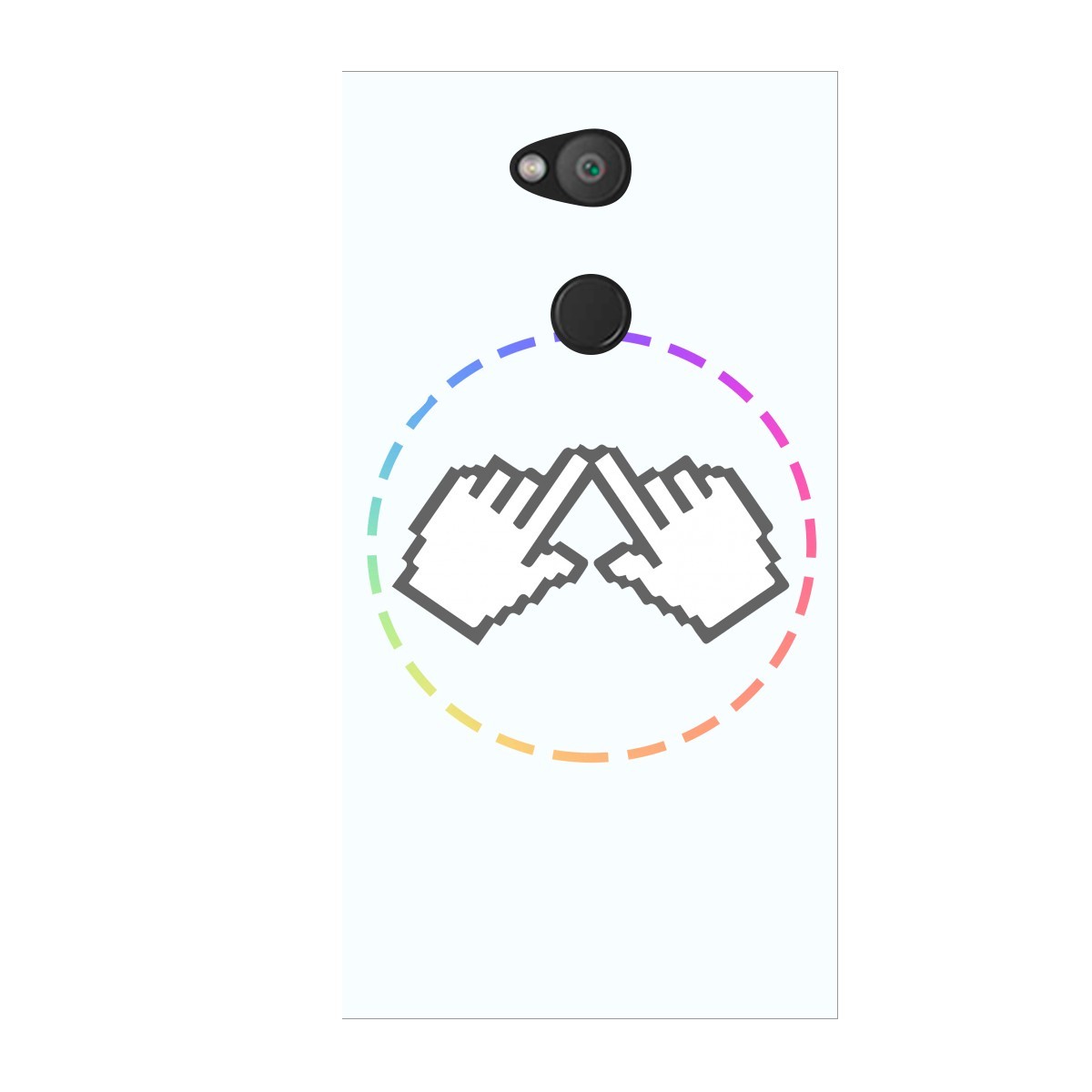 Чехол для Sony Xperia L2 (2018) с принтом - Логотип