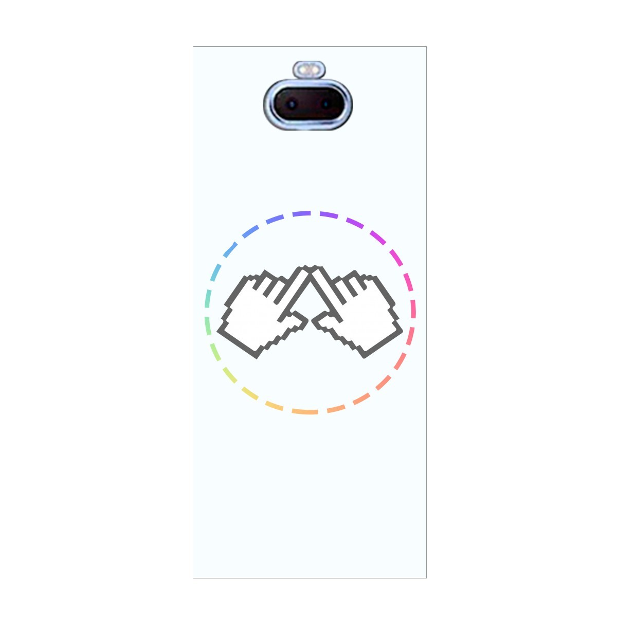 Чехол для Sony Xperia XA3 (2018) с принтом "Логотип"
