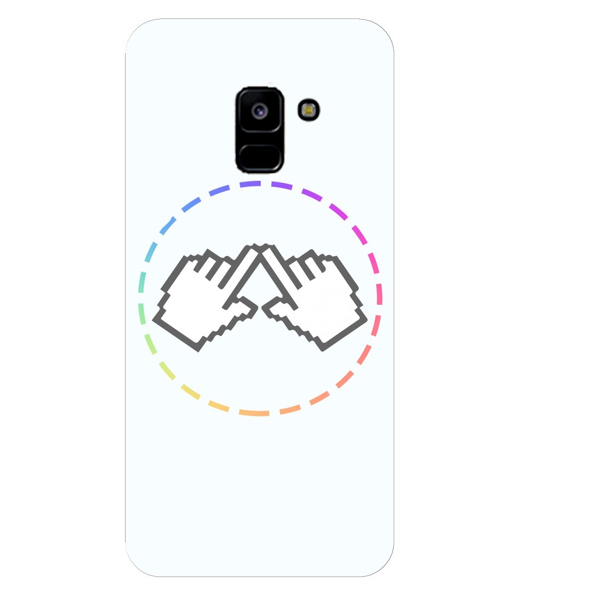 Чехол для Samsung Galaxy A5 (2018) с принтом - Логотип