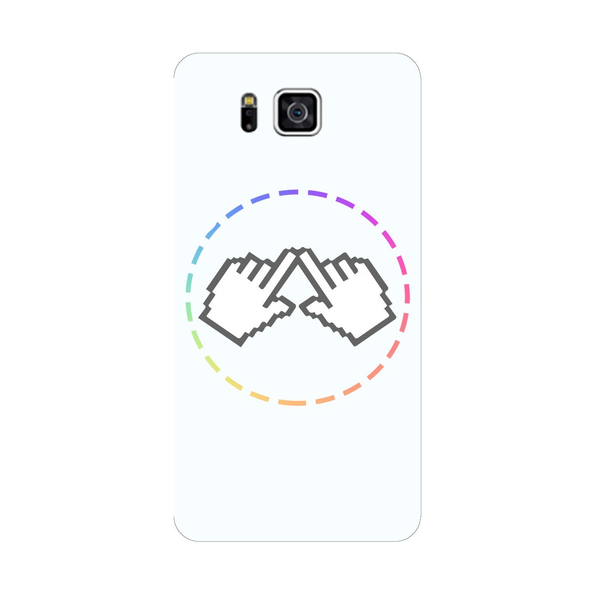 Чехол для Samsung Galaxy Alpha/G850 с принтом - Логотип
