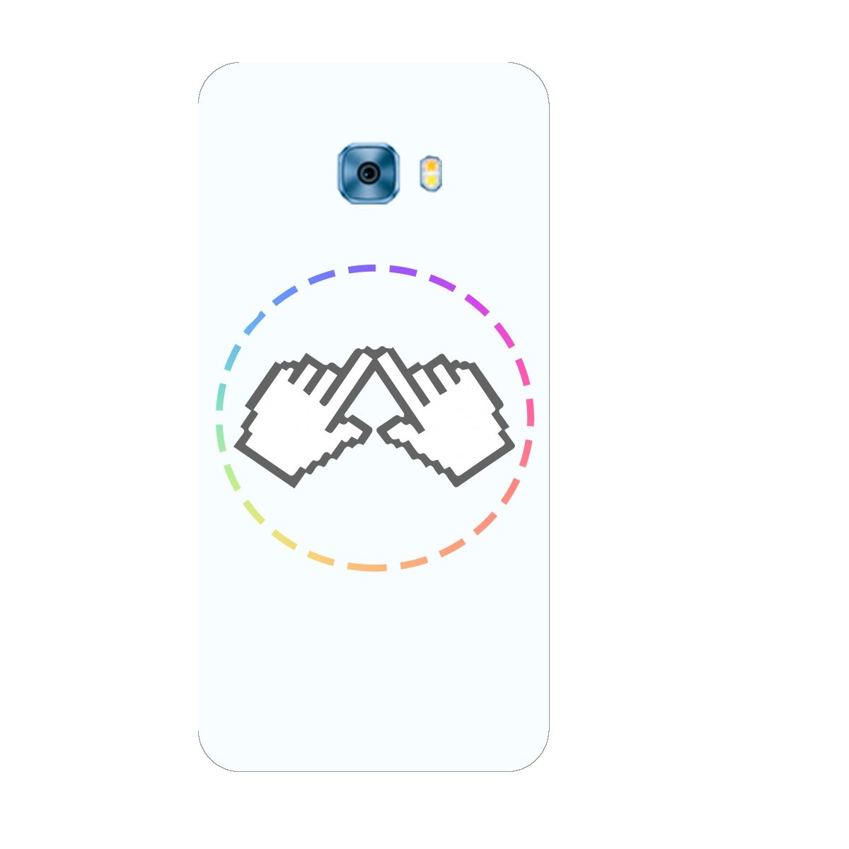 Чехол для Samsung Galaxy C9 с принтом - Логотип