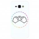 Чехол для Samsung Galaxy J1 Ace/J110H/DS с принтом "Логотип"