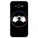 Чехол для Samsung Galaxy J1 Ace/J110H/DS с принтом - Логотип
