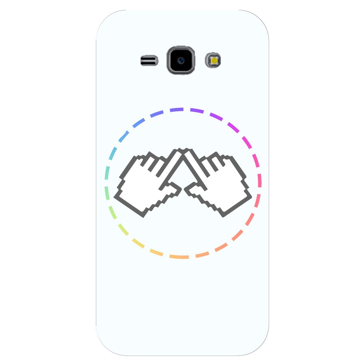 Чехол для Samsung Galaxy J1 (2015) /J100H/DS с принтом - Логотип