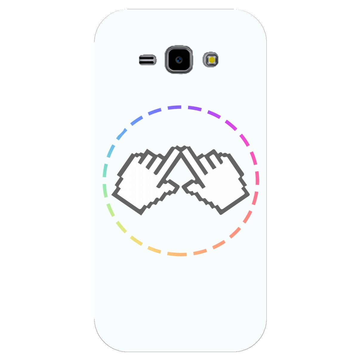 Чехол для Samsung Galaxy J1 2016 с принтом - Логотип