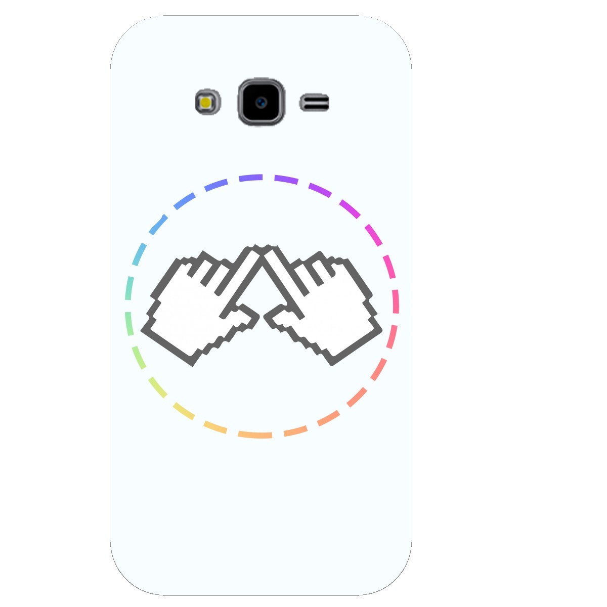 Чехол для Samsung Galaxy J1 mini (2016) с принтом "Логотип"