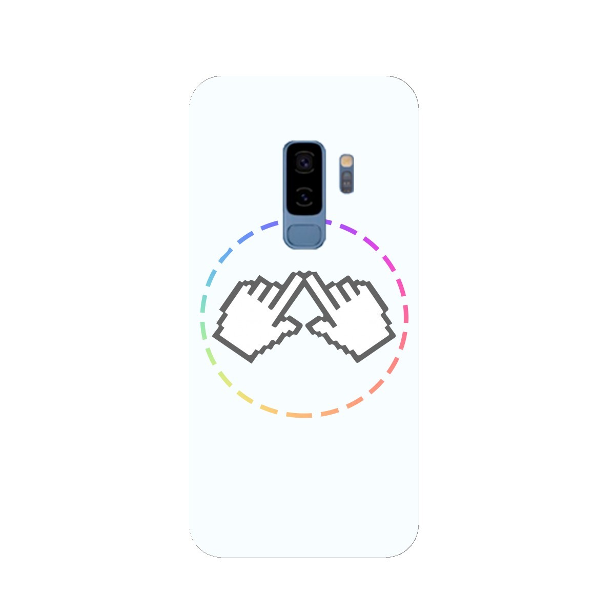 Чехол для Samsung Galaxy S9 Plus (2018) с принтом - Логотип
