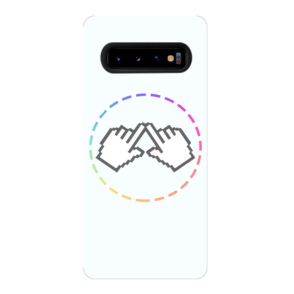 Чехол для Samsung Galaxy S10 с принтом - Логотип