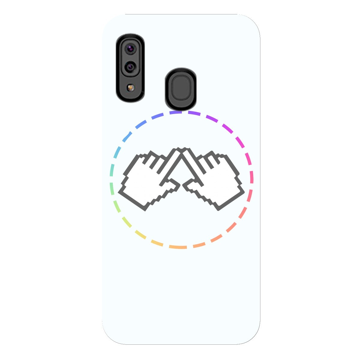 Чехол для Samsung Galaxy A20 с принтом "Логотип"