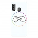 Чехол для Samsung Galaxy A40 с принтом - Логотип
