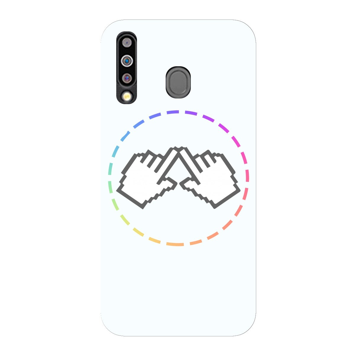 Чехол для Samsung Galaxy M30 с принтом - Логотип